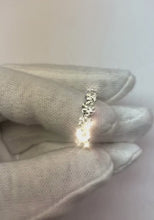 5.60 Carats Round Natural Earth Mined Diamond Eternity Wedding Band 14K White Gold