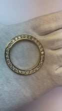 7 Carats VVS1 Custom Natural Earth Mined Diamond Bezel To Fit Rolex Datejust & President Watch 44 mm