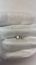 1.5 Ct. Prong Set Round Real Natural Earth Mined Diamond Stud Earring Solid White Gold 14K