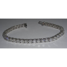 10 Carats Diamond Tennis Bracelet Vs Jewelry White Gold Bracelet