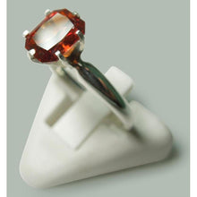 2 Ct Prong Set Radiant Red Ruby White Gold 14K Solitaire Ring