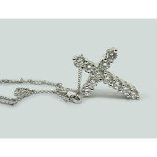 2.75 Ct Round Cut Diamond Cross Necklace Pendant