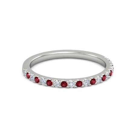 natural round diamond 0.60ct band side angle