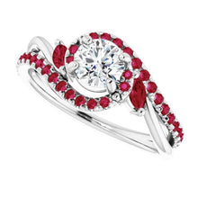 Diamond Ring 1.65 Carats Burmese Ruby Women Jewelry