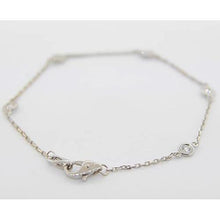 Diamond Round Bracelet 1.50 Carats Bezel Set Jewelry New