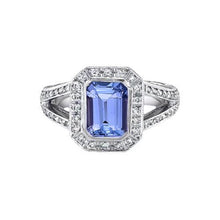 Emerald Tanzanite Diamonds 5.36 Carat Fancy Ring New