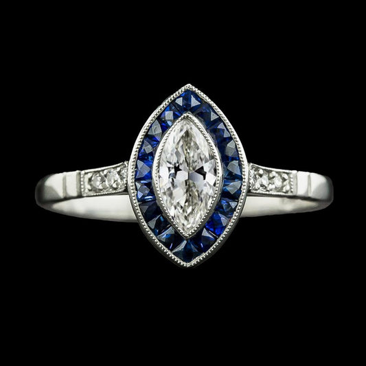 natural round diamond 3.50ct ring front view