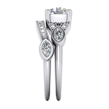 Old Mine Cut Diamond Ring Split Shank 1.60 Carats Women Jewelry