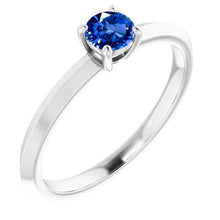 Solitaire Ring 1.25 Carats White Gold 14K
