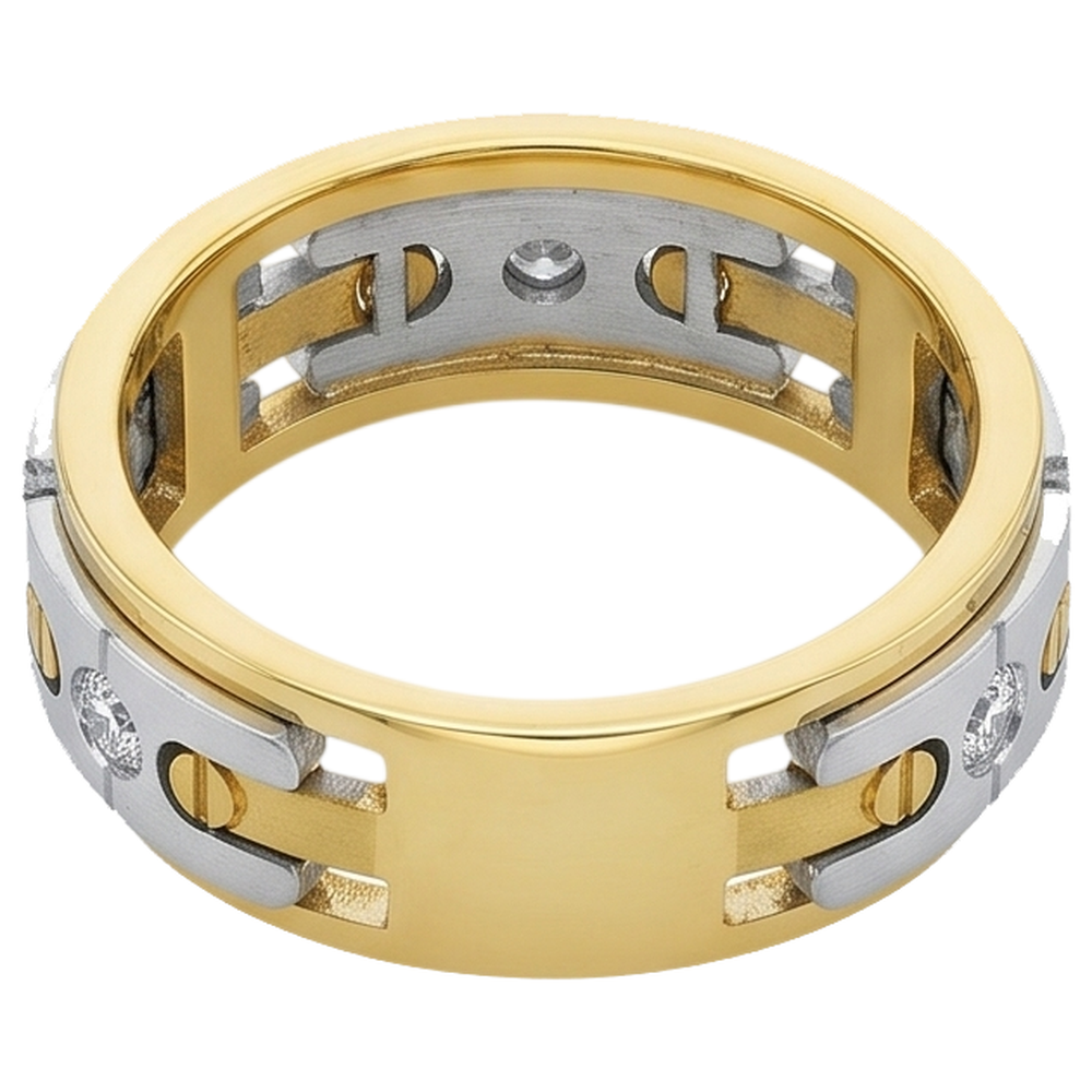 0.45 Carats Round Real Natural Earth Mined DIAMOND ( NOT LAB GROWN )s Men Engagement Band Jewellery New