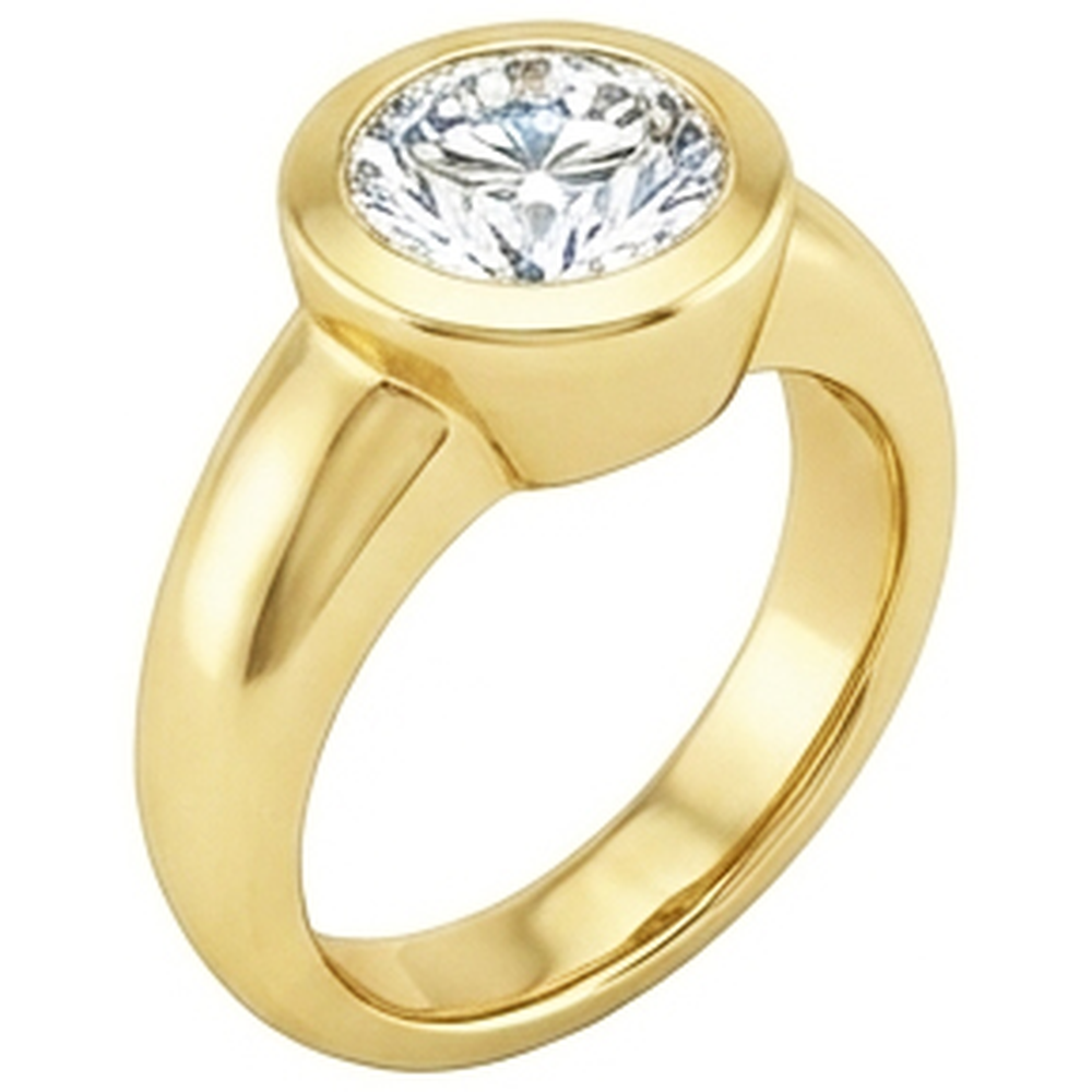 0.50 Carats Solitaire Real Natural Earth Mined DIAMOND ( NOT LAB GROWN ) Solitaire Ring Yellow Gold 14K