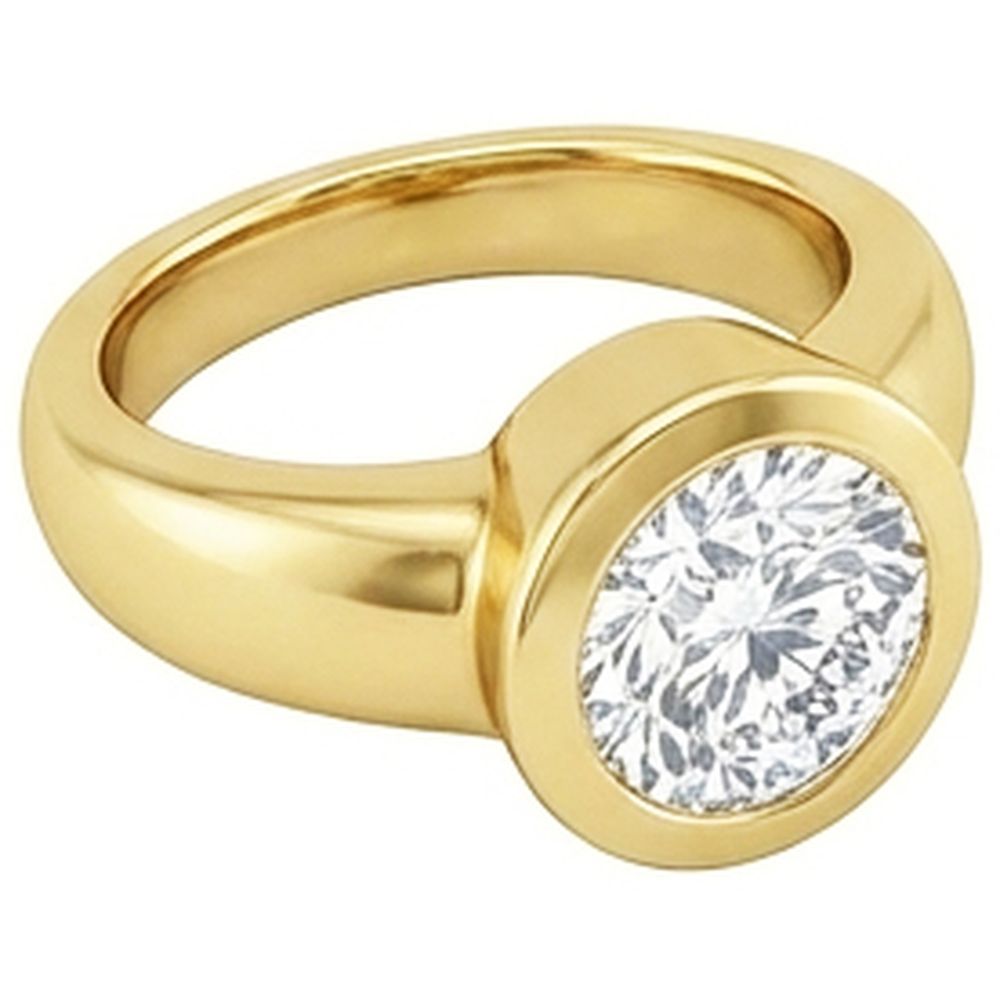 0.50 Carats Solitaire Real Natural Earth Mined DIAMOND ( NOT LAB GROWN ) Solitaire Ring Yellow Gold 14K