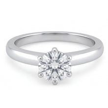 0.75 Carats Natural Earth Mined Diamond Solitaire Engagement Ring Prong Style