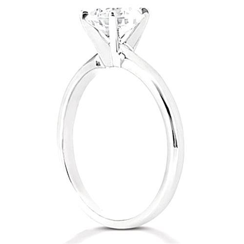 0.50 Carats Genuine Diamond Wedding Solitaire Ring
