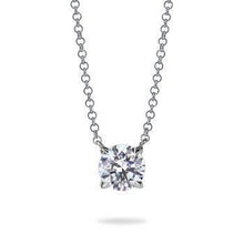 0.75 Carats Round Shaped Real Diamond Necklace Pendant