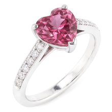 1.25 Carats Pink Heart Shape Sapphire Natural Earth Mined DIAMOND ( NOT LAB GROWN ) Gemstone Ring Gold