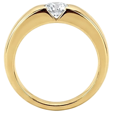 1.25 Ct. Round Brilliant Natural Earth Mined DIAMOND ( NOT LAB GROWN ) Solitaire Engagement Ring Gold Gents