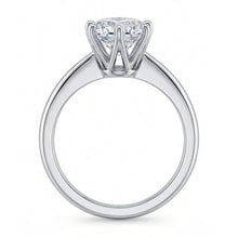 1.25 Ct White Gold Ladies Round Cut Solitaire Natural Earth Mined Diamond Wedding Ring