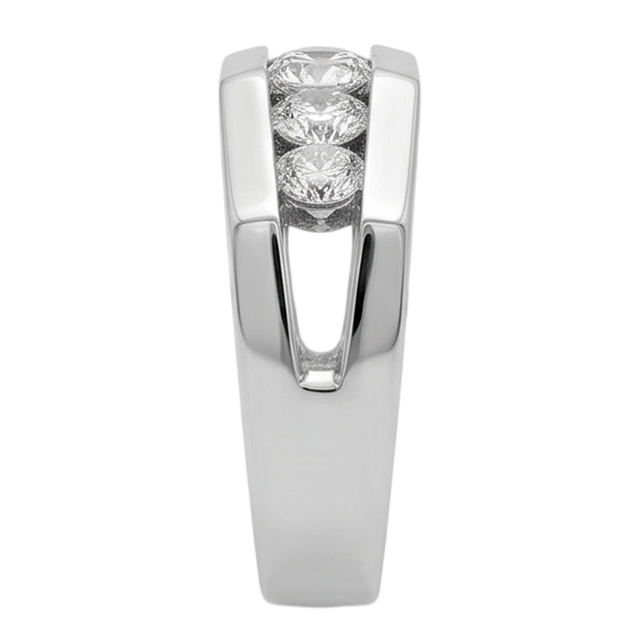 1.40 Carats Natural Earth Mined DIAMOND ( NOT LAB GROWN ) Men's Engagement Ring White Gold 14K