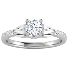 1.40 Carats Round Cut Real Natural Earth Mined DIAMOND ( NOT LAB GROWN ) Engagement Ring White Gold 14K
