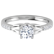 1.40 Carats Round Cut Real Natural Earth Mined DIAMOND ( NOT LAB GROWN ) Engagement Ring White Gold 14K
