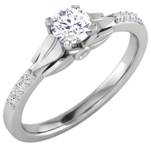 1.40 Carats Round Cut Real Natural Earth Mined DIAMOND ( NOT LAB GROWN ) Engagement Ring White Gold 14K