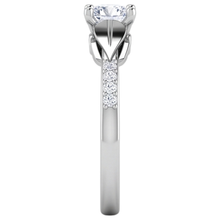 1.40 Carats Round Cut Real Natural Earth Mined DIAMOND ( NOT LAB GROWN ) Engagement Ring White Gold 14K