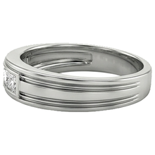 1.5 Ct Princess Cut Mens Real Natural Earth Mined Diamond Wedding Ring