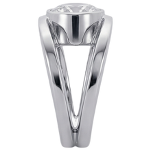 1.50 Carats Solitaire Natural Earth Mined Diamond Anniversary Ring Split Shank