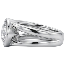 1.50 Carats Solitaire Natural Earth Mined Diamond Anniversary Ring Split Shank