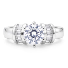 1.51 Ct Real Natural Earth Mined Diamond Anniversary Ring Three Stone Jewellery New