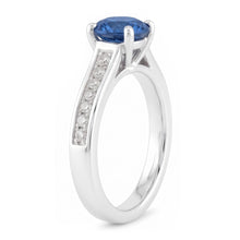 1.65 Ct Round Real Blue Natural Earth Mined Diamond Engagement Ring Gemstone