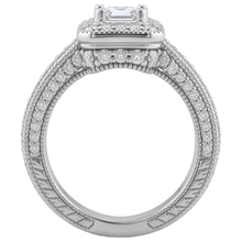 1.75 Carats Real Natural Earth Mined Diamond Engagement Ring Pave Setting Milgrain Jewellery New
