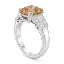 1.75 Ct Cushion Cut Natural Earth Mined Diamond Ring Gemstone 14K White Gold