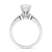 1.75 Ct. Genuine Natural Earth Mined Diamonds Three Stone Ring Engagement White Gold Jewellery