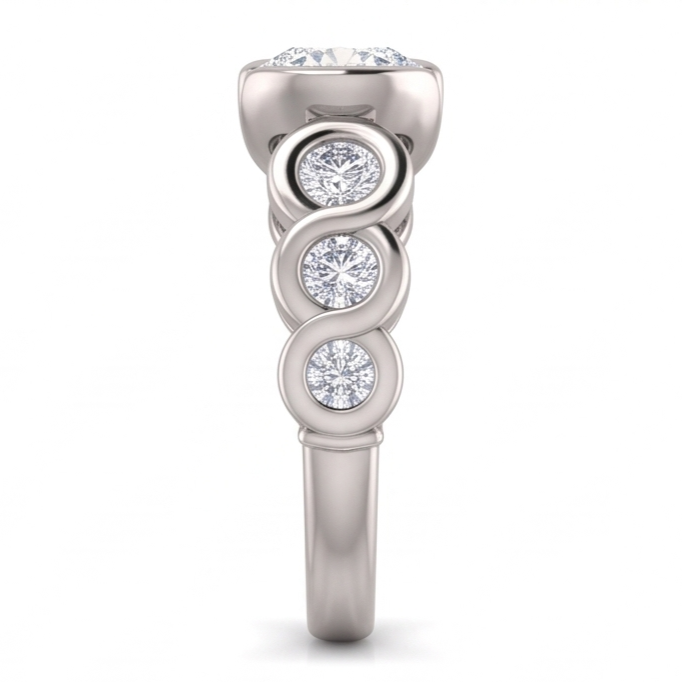 1.86 Ct. Round Brilliant Genuine Natural Earth Mined Diamonds Wedding Anniversary Ring