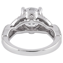 1.87 Carats Real Natural Earth Mined Diamond Engagement Ring Twisted Shank Round Cut