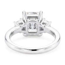 1.91 Carat Cushion Real Natural Earth Mined DIAMOND ( NOT LAB GROWN ) Three 3 Stone Ring Gold New