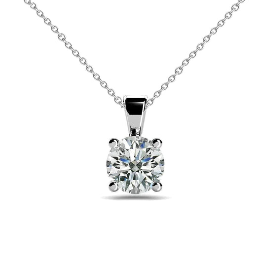 1 Carat Affordable Real Diamond Pendant