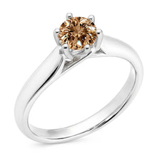 1 Carat Gemstone Natural Earth Mined Diamond Solitaire Anniversary Ring