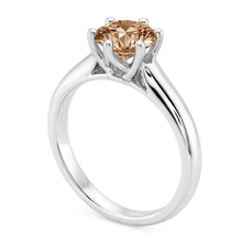 1 Carat Gemstone Natural Earth Mined Diamond Solitaire Anniversary Ring