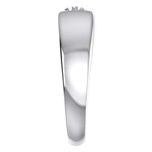 1 Carat Men Gypsy Solitaire Genuine Diamond Ring Round Diamond White Gold 14K