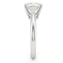 1 Carat Natural Earth Mined Diamond Solitaire Engagement Ring White Gold 14K Ring Jewellery