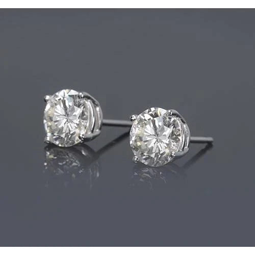 1 Carat Diamond Earrings For Sale