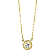 1 Carat Real Diamond Pendant White Gold 14K