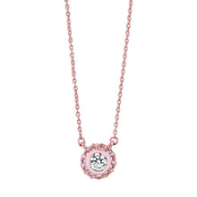 1 Carat Real Diamond Pendant White Gold 14K