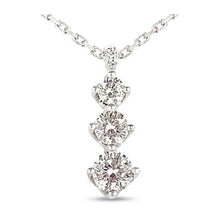 1 Carat Real Diamond Trilogy Pendant Journey Collection