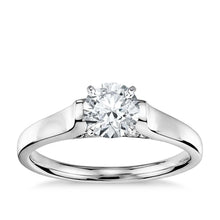 1 Carat Round Solitaire Natural Earth Mined Diamond Engagement Ring Gold Jewellery