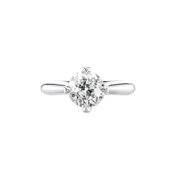 1 Carat Solitaire Natural Diamond Engagement Ring