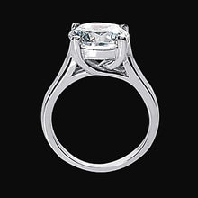 1 Carat Solitaire Real Diamond Engagement Ring White Gold Jewelry New